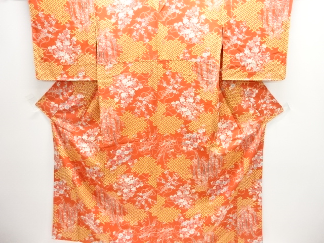 JAPANESE KIMONO / KOMON / SHIPPO PATTERN